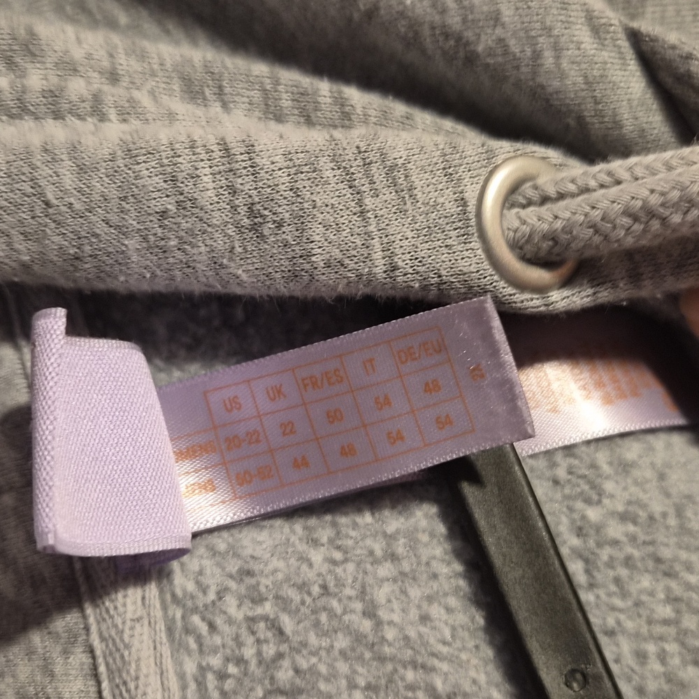 Savage X Fenty Essential Oversized Hoodie -Grey - Picture 4 of 4
